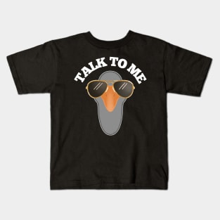 Talk to Me Meme Aviation Goose Kids T-Shirt